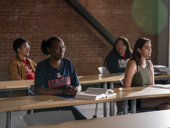 Students in a class.